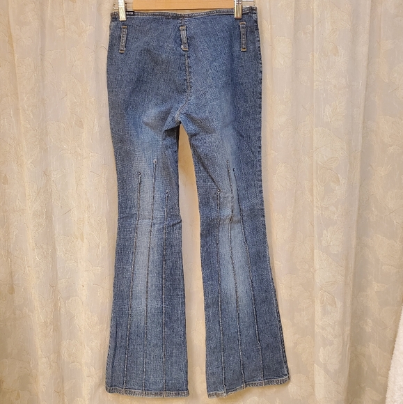 Y2K Low Rise Flare Jeans - Picture 3 of 6